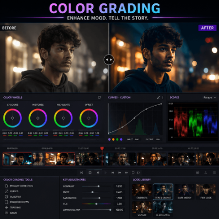 Professional Color Grading